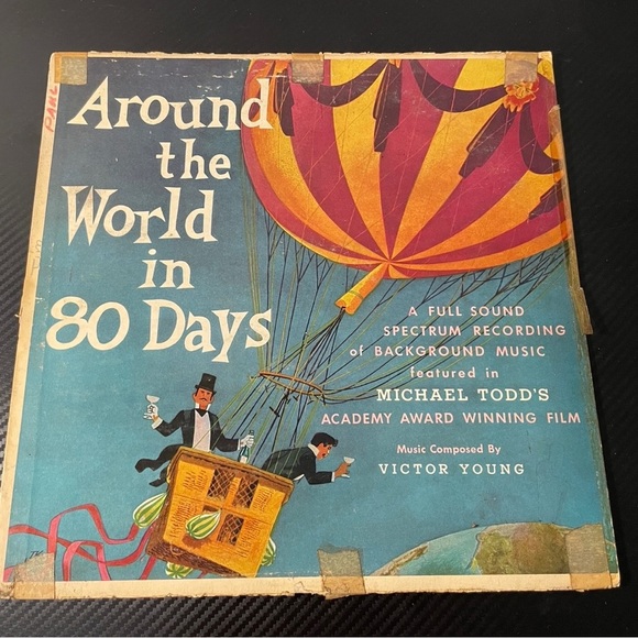 AROUND THE WORLD IN 80 DAYS Movie Soundtrack (SF 2800) 12" Vinyl Record LP - EX - Picture 1 of 4